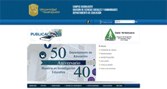 Desktop Screenshot of educacion.ugto.mx