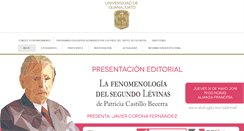 Desktop Screenshot of filosofia.ugto.mx