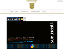 Tablet Screenshot of extension.ugto.mx